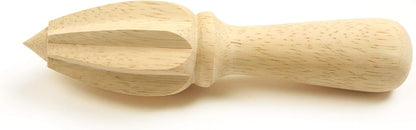 Norpro Solid Wood Citrus Reamer, 5.5″ Handheld Juicer