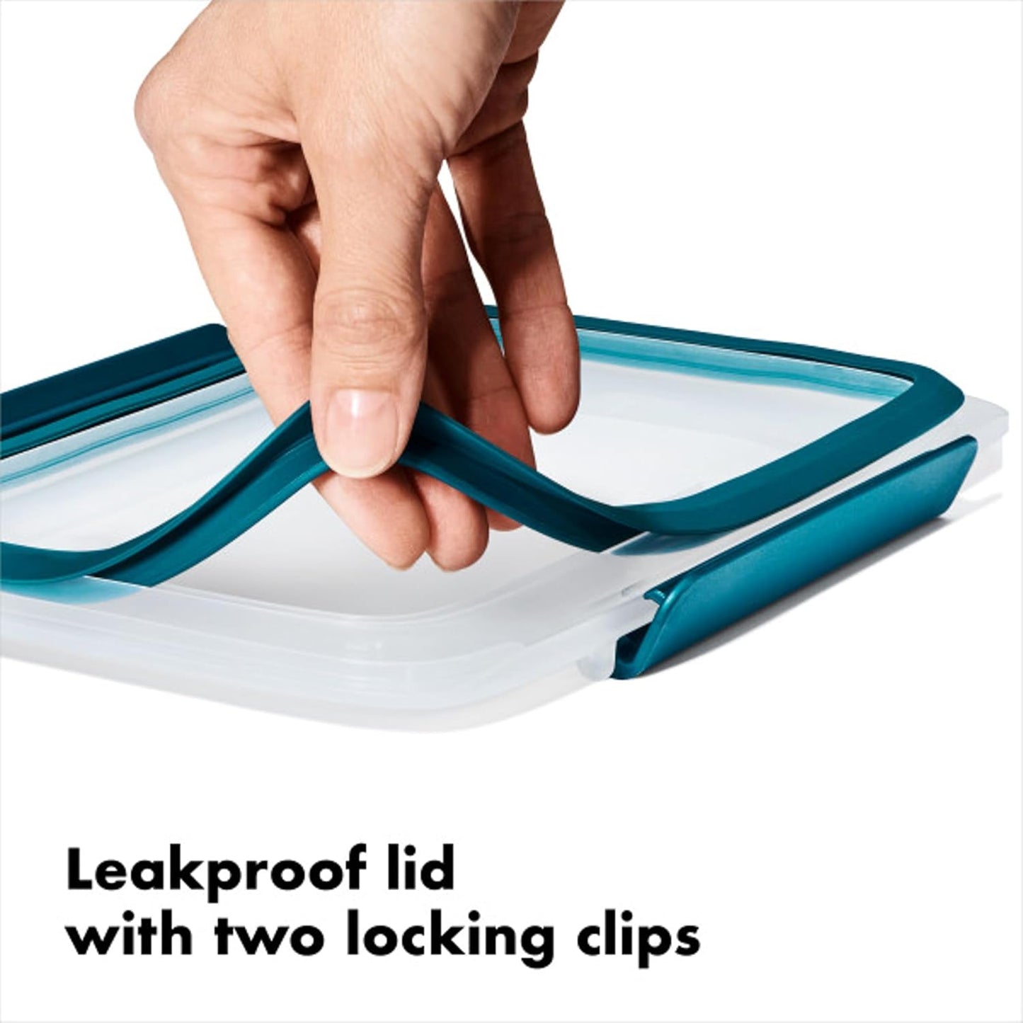 OXO Good Grips Prep & Go Snack & Dip Container, Snack Fuss-Free on the Move, Leakproof Reusable Small Meal Food Storage and Lid, Food Containers with Lids, Snack Organizer, 1.6 Cups/0.4 L