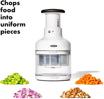 OXO Good Grips Vegetable Chopper with Easy-Grip Handle for Meal Prep
