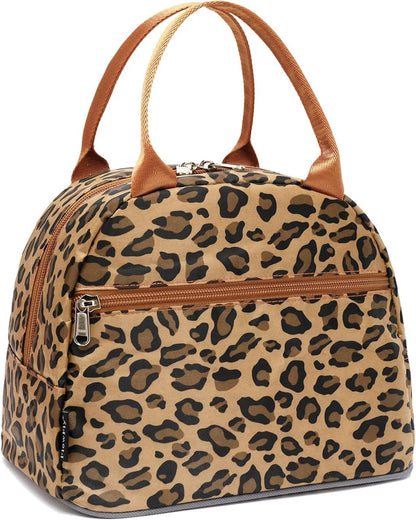 FlowFly Insulated Lunch Cooler Bag - Tote Bag Organizer for Women/Men, Black - Colors A