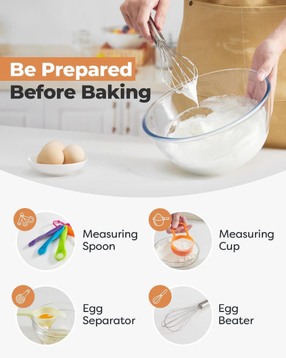 Kootek 700 Cake Decorating Kit Baking Supplies Tools for Beginners & Pros