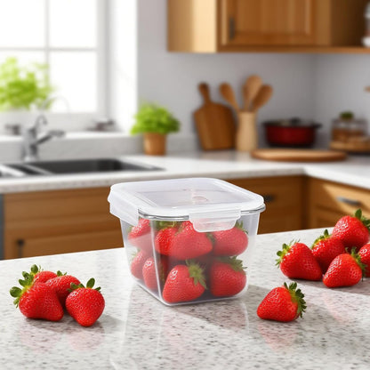 88Oz 2-Piece Large Glass Food Storage Containers - Family Size Set with Locking Lids, BPA-Free & Leak-Proof - Microwave & Oven Safe for Baking, Meal Prep & Leftovers