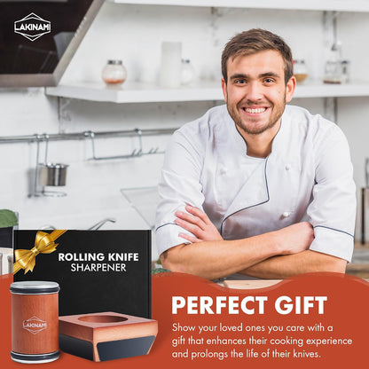 Rolling Knife Sharpener | Kitchen Knife Sharpening Kit