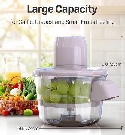 Anweller Garlic Peeler Machine, Electric Grape Peeler