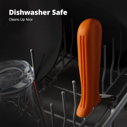 Greater Goods Silicone Handle Cover Designed for Greater Goods Cast Iron Skillet and Griddle, Moss Green