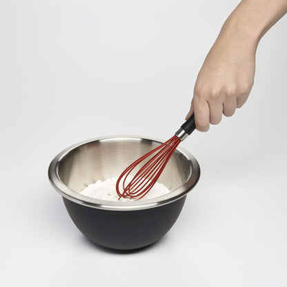 OXO Good Grips 9-Inch Silicone Whisk - Red