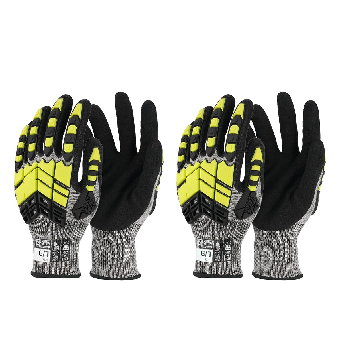 Safety Work Gloves,Impact Gloves for Men Women