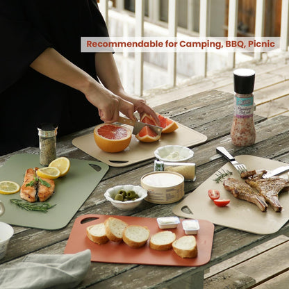 Flexible TPU Cutting Board Mat, Brick Large | Premium TPU, Knife Friendly, Non-Slip, Dishwasher Safe, Made in Korea