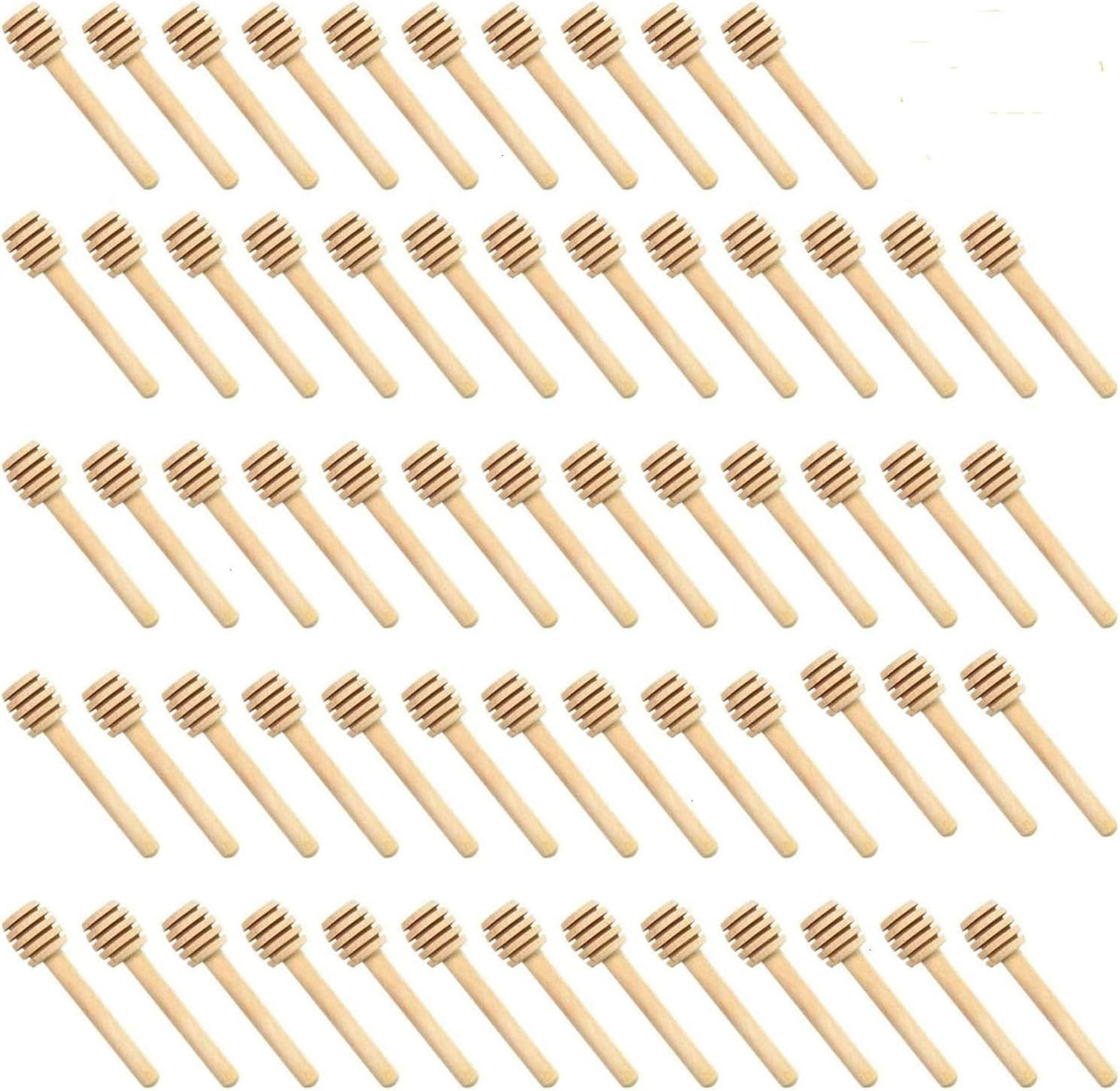 Wooden Honey Dipper Sticks, 3 Inch Honey Sticks Mini Honeycomb Sticks, Mini Honey Dipper Honey Stirrers for Honey Jar Dispense Drizzle Honey and Wedding Party Favors Gift