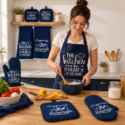 Sratte 6 Pcs Farmhouse Kitchen Decor Accessories Set