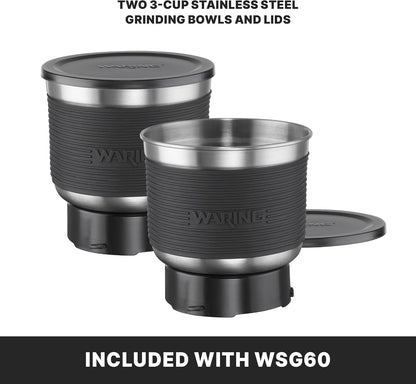 Waring Electric Spice Grinder with 1.5-Cup Capacity