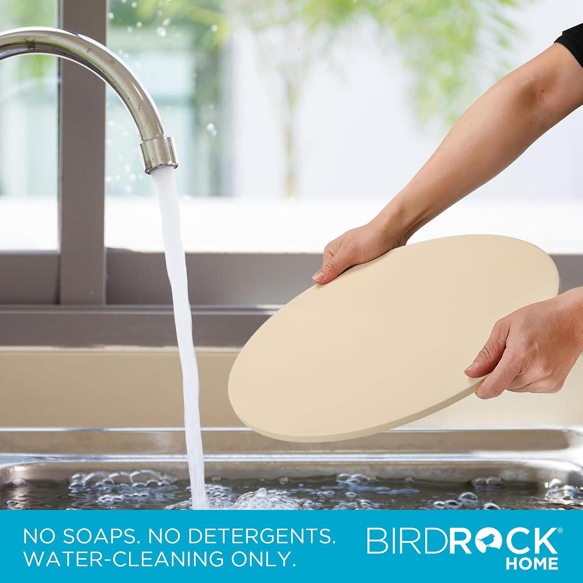 BIRDROCK HOME Pizza Stone for Oven and Grill, 16”
