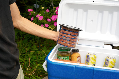 RAZOR Burger Press Caddy for Perfect Shaped Patties On The Go