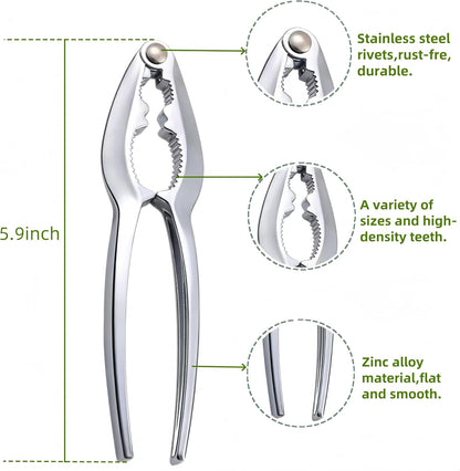 4 Pcs Lobster Crab Leg Cracker Tools Set,Stainless Steel Seafood Tools