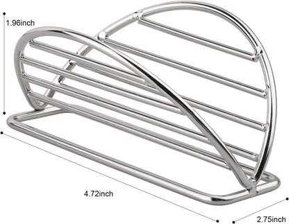 Taco Holders Stand Stainless Steel Taco Rack Tray Stand Up Holder Kitchen Set for Tortillas, Burritos, Parties & Restaurants (Taco Holder)