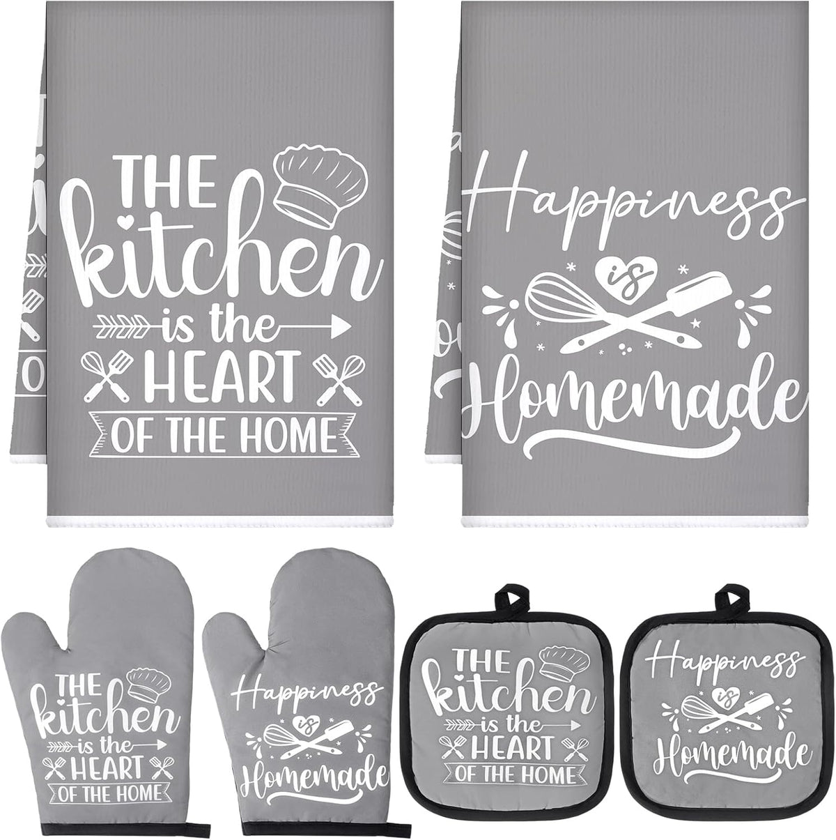 Sratte 6 Pcs Farmhouse Kitchen Decor Accessories Set