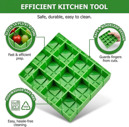 16-Piece Fruit Slicer for Grapes & Cherry Tomatoes