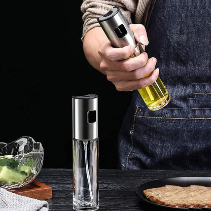 Oil Sprayer for Cooking Olive Oil Sprayer Mister for Air Fryer Vegetable Vinegar Oil Portable Mini Kitchen Gadgets for Baking,Salad,Grilling,BBQ,Roasting