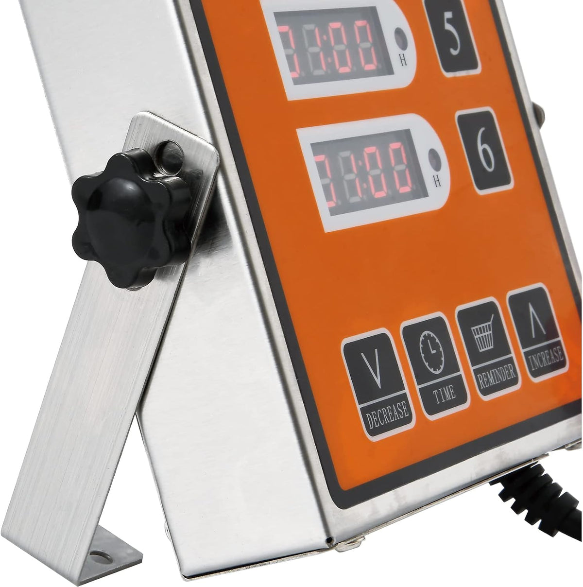 Commercial Kitchen Timer 6 Channel Digital Loud Alarm Cook Timer