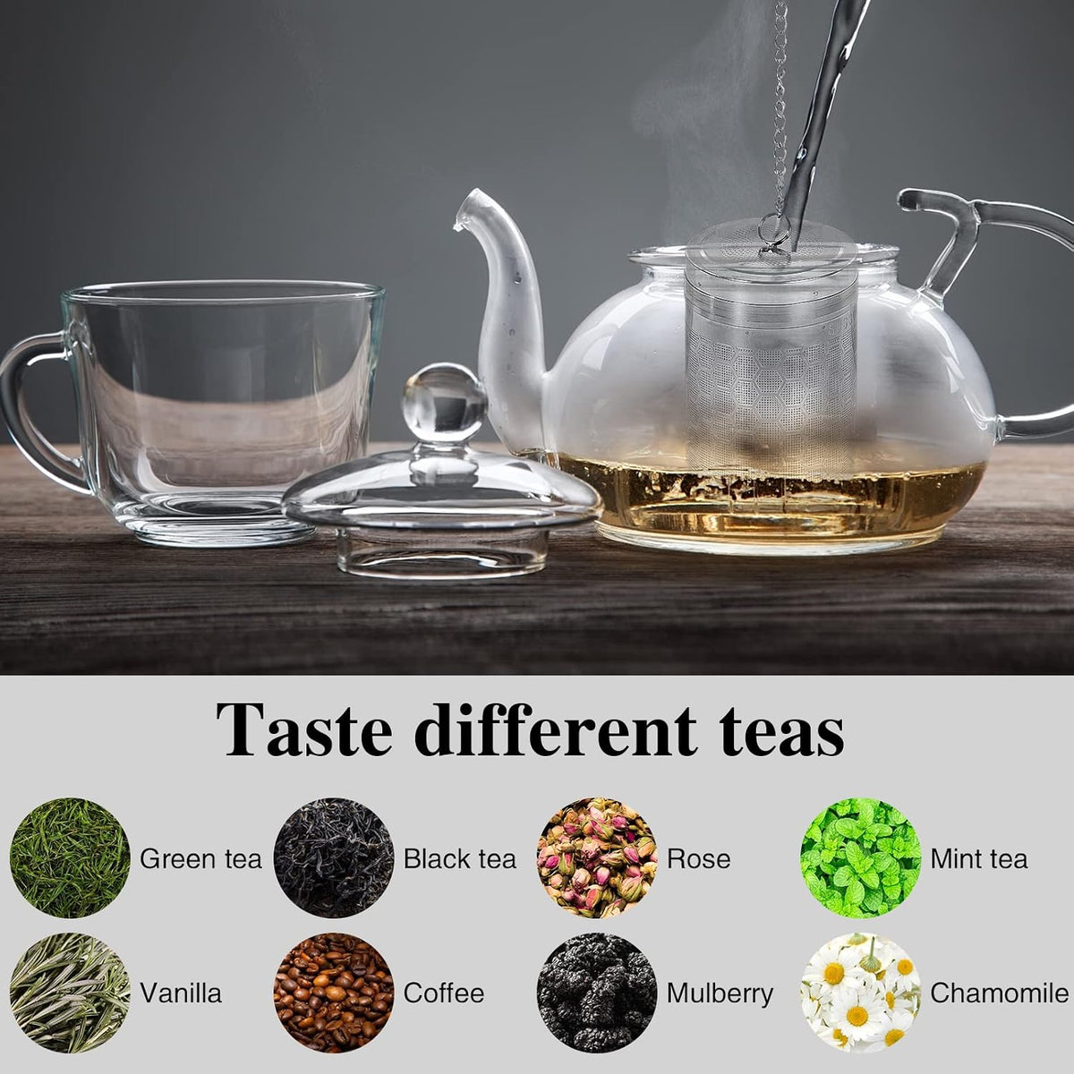 2 Pack Tea Infusers For Loose Tea, 304 Stainless Steel, 2 Inch