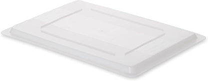 Rubbermaid Commercial Products Polycarbonate Food Storage Box/Tote, 2 Gallon, Clear, for Restaurant/Kitchen/Cafeteria