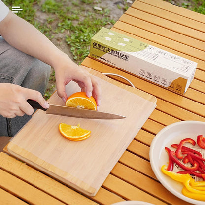 Flexible Cutting Mat – Non-Slip Kitchen Board, Hygienic Food Prep Mat, Durable Chopping, Easy Clean Design | Fruit Meat Vegetable Cutting Aid, Perfect Home Camping Use For Cooking