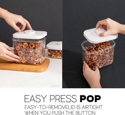 Rice Container - 10 Lbs/5.6KG/5QT Cereal Dispenser Storage Container Bin with Measuring Cup Food Bins Household for Kitchen Pantry Organization (D1065)