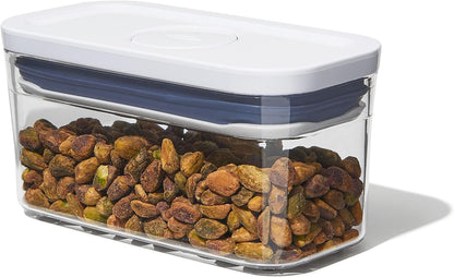 OXO Good Grips POP Container – Airtight 1.7 Qt for Coffee and More Food Storage, Rectangle, Clear