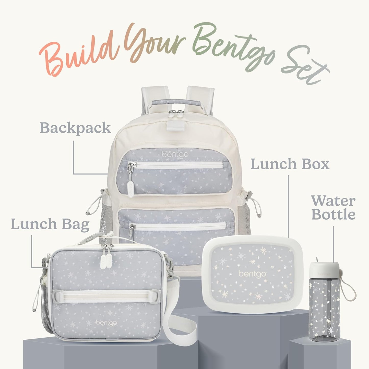 Bentgo Kids Water Bottle - Leak-Proof, Durable Tritan PFAS- & BPA-Free 15 fl oz, Kids/Toddlers Ages 3+ for School & Sports; Bite & Sip Spout, Carrying Handle, Dishwasher Safe (Unicorn)