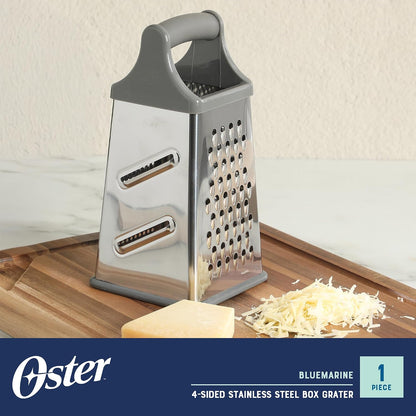 Oster Bluemarine 3 Piece PP Stackable Space-Saving Colander and Mixing Bowl Set