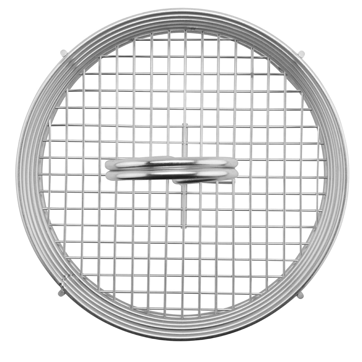 G.E.T. 4-81866 Stainless Steel Round Stainless Steel Condiment Caddy Stainless Steel Table Caddies Collection, 8.5"