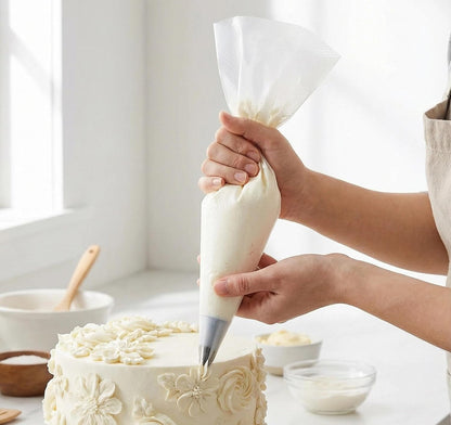 ilauke 13 Inch Disposable Piping Bags, for Cake Baking Decorating