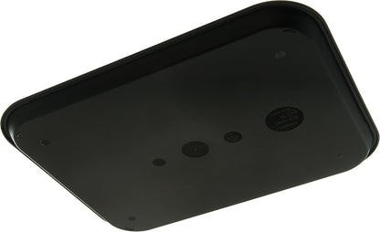 Carlisle FoodService Products Café Cafeteria Tray, Fast Food Tray for Restaurant or Commercial Use, 14" x 18", 1 Count, Black
