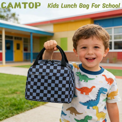 CAMTOP kids lunch bag Cute Insulated lunch box for Boys & Girls Leakproof loncheras for school