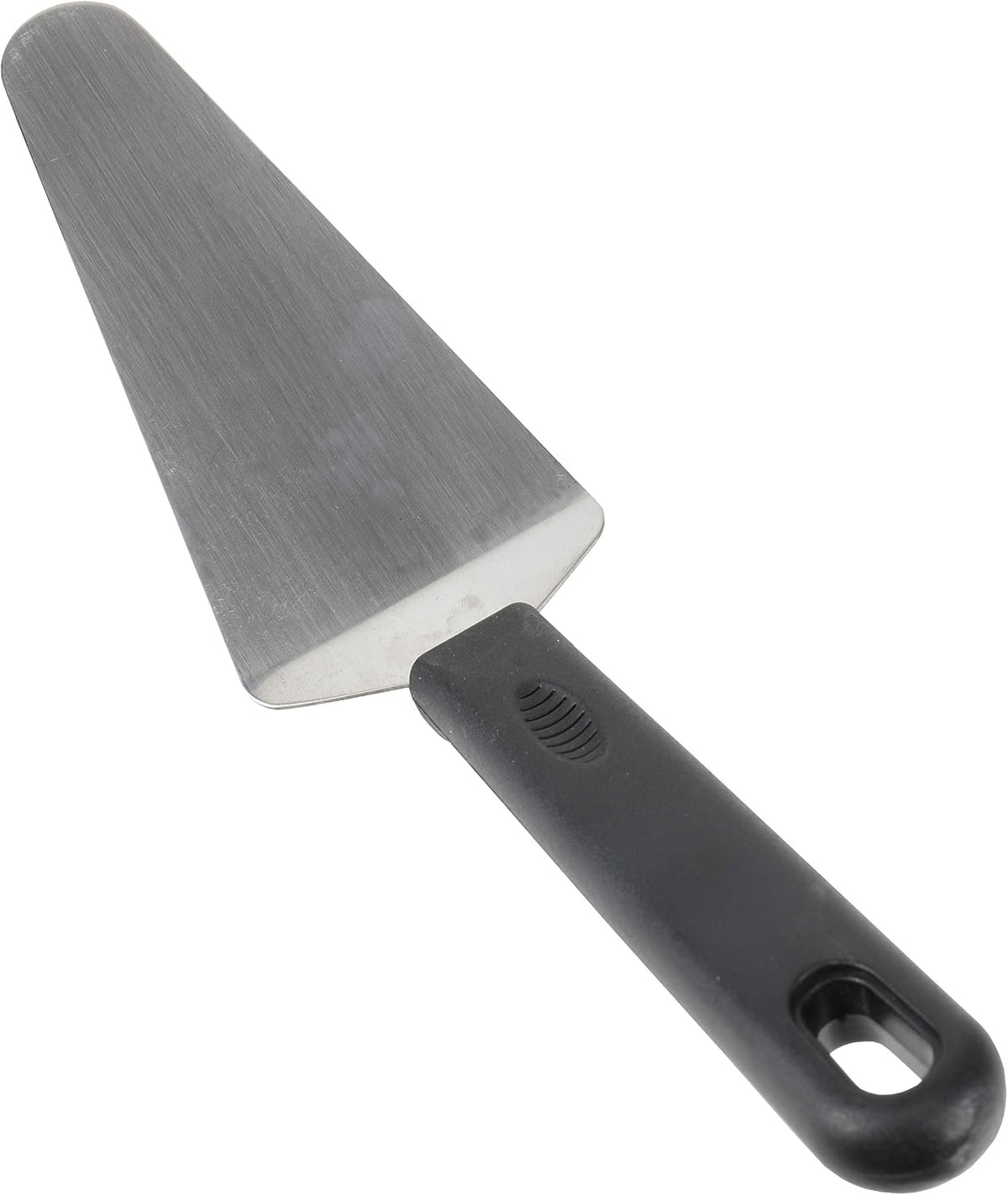 Chef Craft Select Pie Server, 9.5 inches in length, Stainless Steel/Black