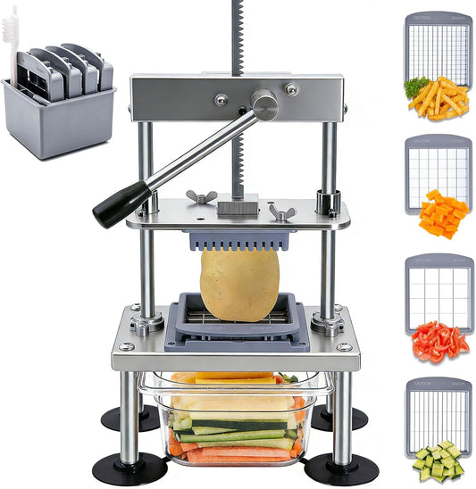 French Fry Cutter for Potatoes Vegetable Onion Food Tomato Chopper