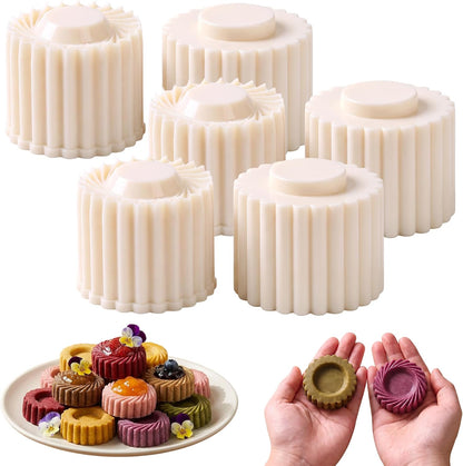 Creative Double-Ended Pastry Mold, 2027 New 2 in 1 Mooncake Mold (2)