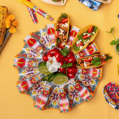 Prepara Talavera Taco Carousel, Red