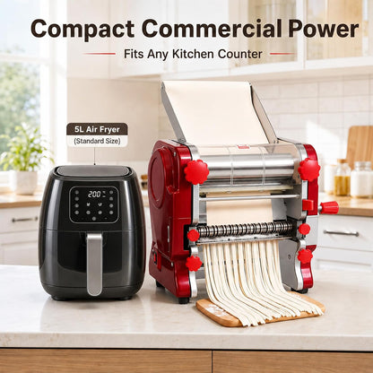 XINGYUEXUAN Pasta Maker Machine, Manual Noodle Maker, 2mm & 4mm Cutters