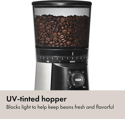 OXO Brew Conical Burr Electric Coffee Bean Grinder - 12 Oz, Matte Black