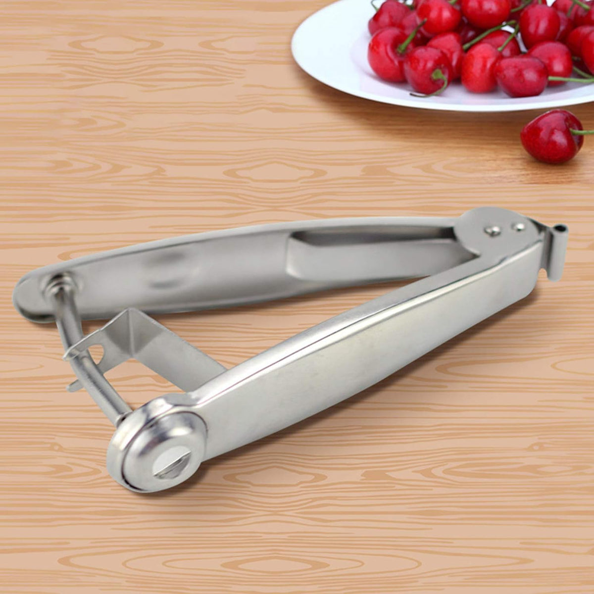 Pitter Tool 304 Stainless Steel O Live Pitter Tool Plum Pitter Stone Remover for Make Juice Stainless Steel