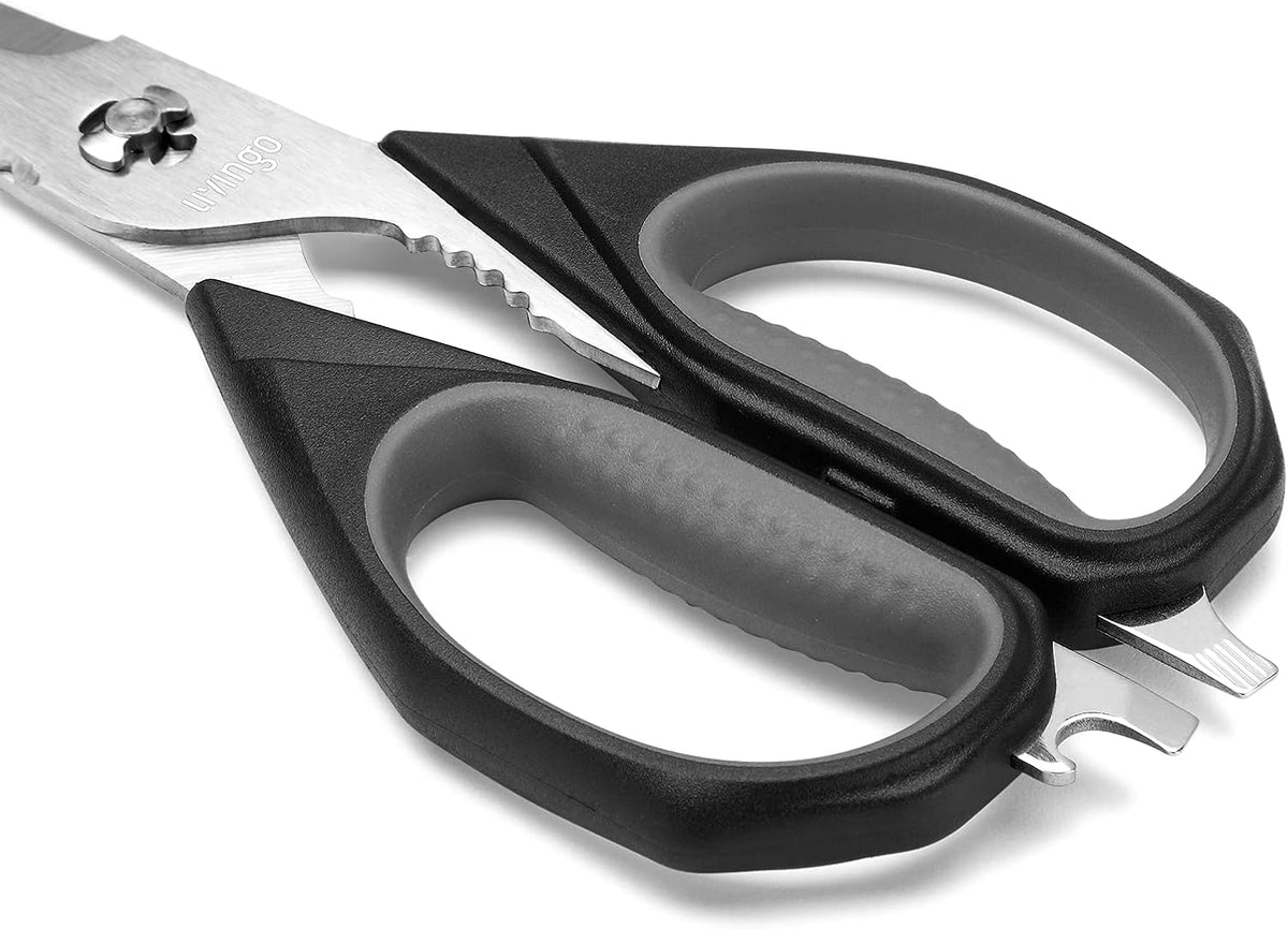 LIVINGO Kitchen Scissors 9.25" All Purpose Poultry Shears 2 Pack
