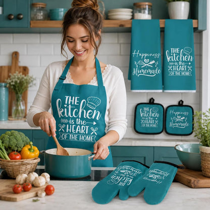 Sratte 6 Pcs Farmhouse Kitchen Decor Accessories Set