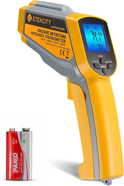 Etekcity Infrared Thermometer Laser Temperature Gun, -58°F~1130°F