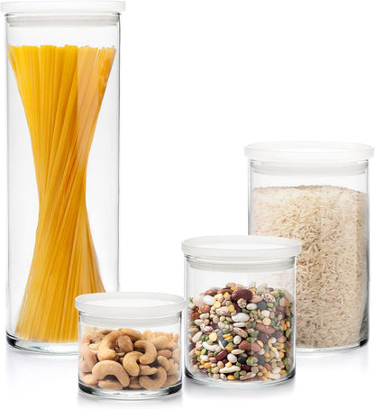 Libbey Baker's Basics 3-Piece Glass Mixing Bowls Set - Clear Bowls for Baking, Prep, Serving & Storage - Microwave, Oven, Freezer and Dishwasher Safe