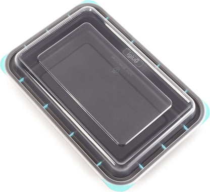 Igluu Meal Prep Containers Reusable (20 Pack) – Food Containers with Lids – Stackable, Microwave, Freezer & Dishwasher Safe – 28oz – 1 Compartment – BPA-Free