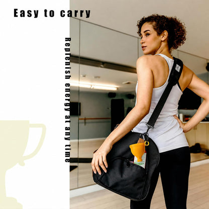 2 Pack Premium Protein Powder Containers - Portable Protein Funnels(50ml)