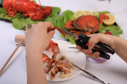 6 Pack Seafood cracker/scissors,crab cracker,seafood Picks/Forks