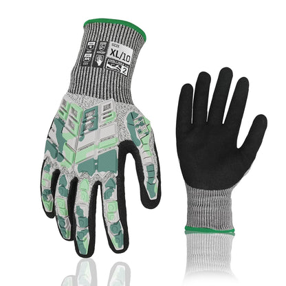 Safety Work Gloves,Impact Gloves for Men Women