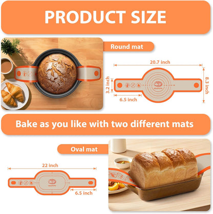 Silicone Baking Mat, Nonstick & Reusable